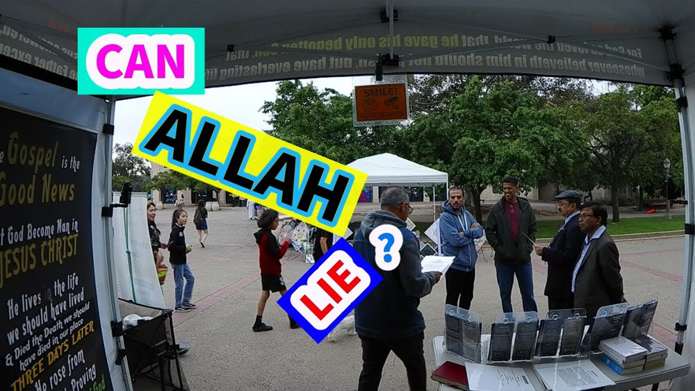 Can Allah lie?/BALBOA PARK